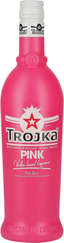 Envío gratis | Licores Trojka. Pink Suiza 70 cl