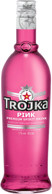 Envío gratis | Licores Trojka Pink Suiza 70 cl