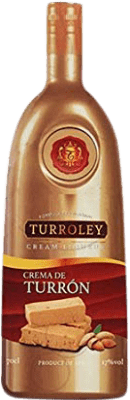 Sahnelikör Turroley. Turrón 70 cl