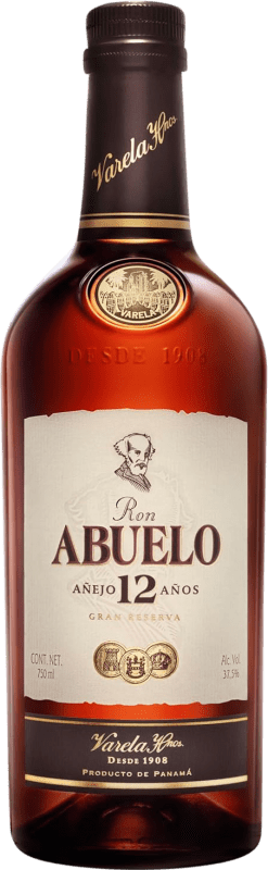 送料無料 | ラム Abuelo Extra Añejo パナマ 12 年 70 cl