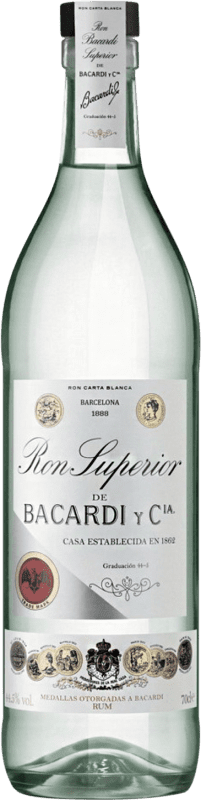 61,95 € Free Shipping | Rum Bacardí Blanco Heritage Limited Edition