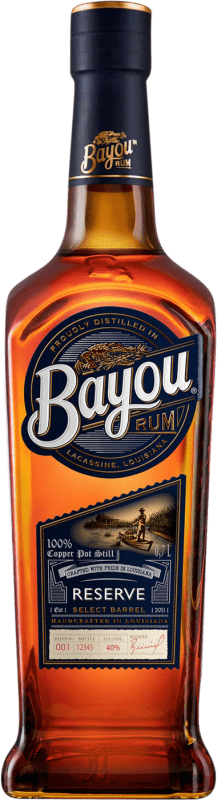 送料無料 | ラム Bayou. Extra Añejo アメリカ 70 cl