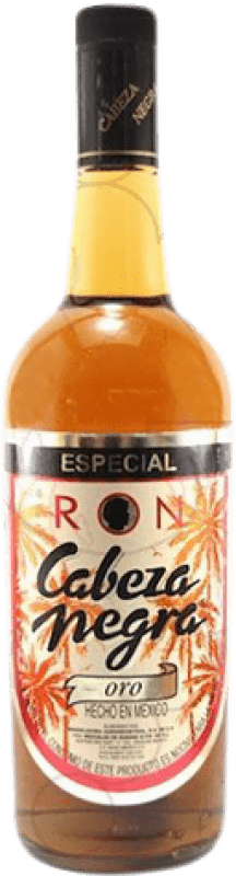 Envoi gratuit | Rhum Cabeza Negra. Oro Especial Añejo Mexique 1 L