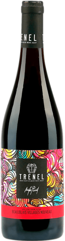 12,95 € | Red wine Trénel Villages Nouveau A.O.C. Beaujolais Beaujolais France Gamay 75 cl