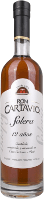 ラム Abate Nero Cartavio Solera — ソレラ 12 年 70 cl