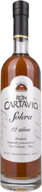 Kostenloser Versand | Rum Cartavio. Solera Peru 12 Jahre 70 cl