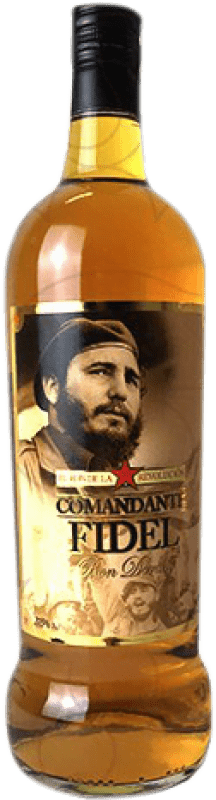 Envio grátis | Rum Abanescu Comandante Fidel Dorado — Dourado Espanha 1 L