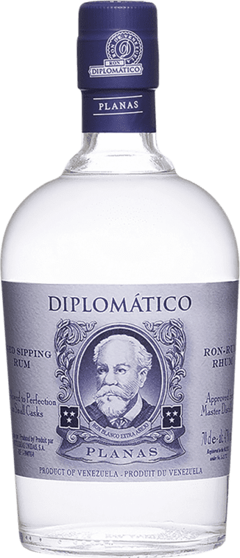 39,95 € Free Shipping | Rum Diplomático Blanco Planas
