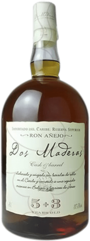 161,95 € Бесплатная доставка | Ром Williams & Humbert Dos Maderas Añejo 5+3 Бутылка Иеровоам-Двойной Магнум 3 L