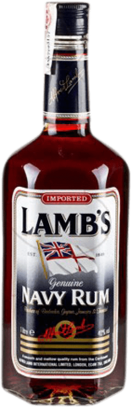 Envio grátis | Rum Lamb's. Navy Añejo Reino Unido 1 L