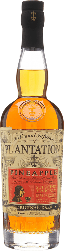 免费送货 | 朗姆酒 Plantation Rum Pineapple Añejo 法国 70 cl