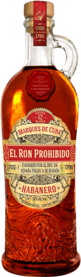 Rhum Prohibido Habanero 12 Ans 70 cl