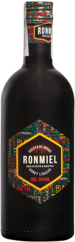12,95 € Envío gratis | Ron Puerto de Indias Miel