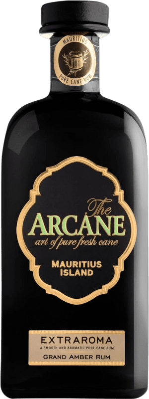 Envoi gratuit | Rhum The Arcane. Grand Amber Extra Añejo Maurice 70 cl