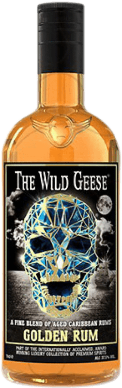 Envoi gratuit | Rhum The Wild Geese Rum Golden Añejo Irlande 75 cl