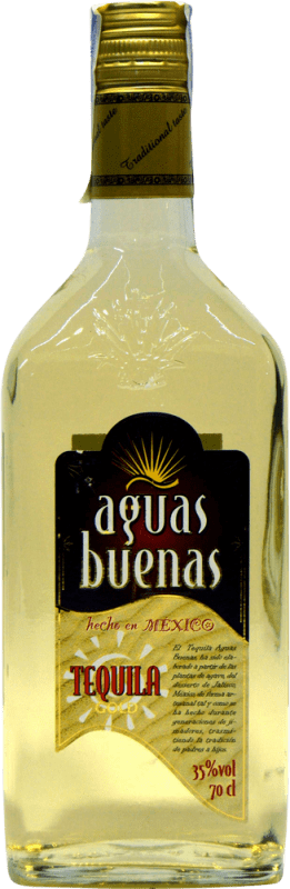 Envío gratis | Tequila Aguas Buenas Gold Reposado México 70 cl