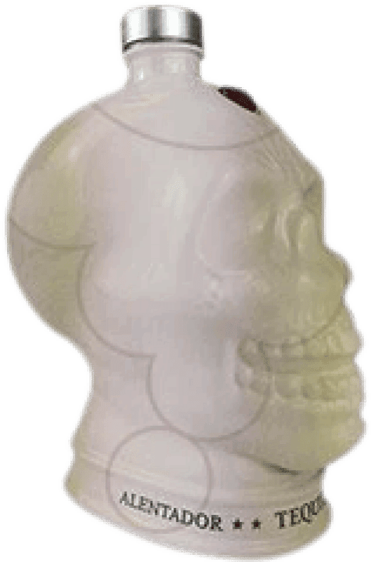 8,95 € | Текила Alentador Blanco — Белый, Calavera — Череп Мексика Мини-бутылка 5 cl