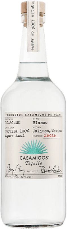 79,95 € | Tequila Casamigos Blanco — Blanc Mexique 70 cl