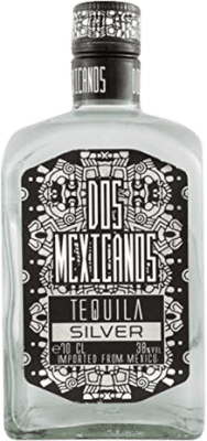 Tequila Dos Mexicanos Silver — Edição Prata, Blanco — Branco