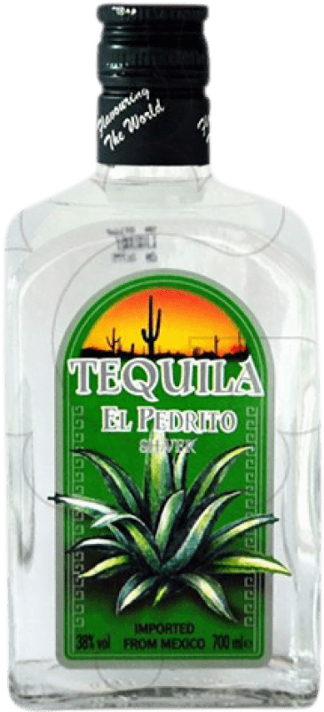 Spedizione Gratuita | Tequila El Pedrito Silver — Edizione Argento, Blanco — Bianco Messico 70 cl