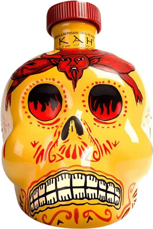 59,95 € Free Shipping | Tequila Kah Reposado Mexico Bottle 70 cl