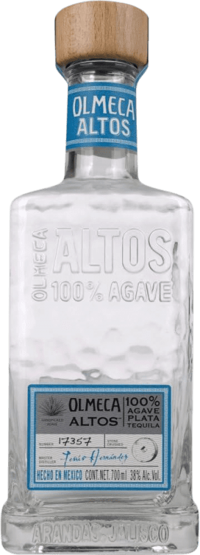 Envio grátis | Tequila Olmeca Altos Plata Blanco México 70 cl