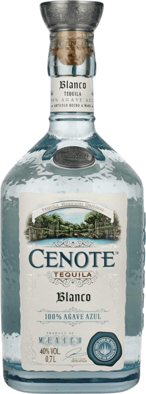 46,95 € | Tequila Cenote Blanco 100% Agave Azul Messico 70 cl