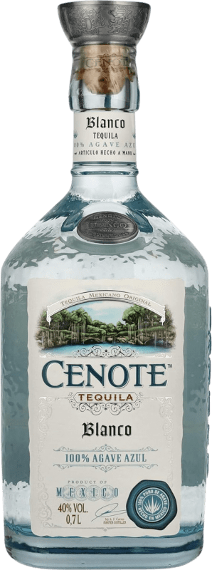 Spedizione Gratuita | Tequila Cenote Blanco 100% Agave Azul Messico 70 cl