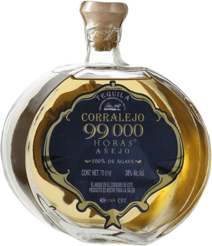 58,95 € | テキーラ Corralejo 99000 horas Añejo メキシコ 70 cl