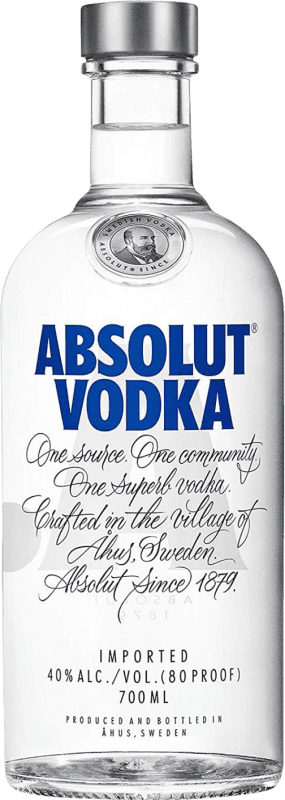 免费送货 | 伏特加 Absolut 瑞典 70 cl