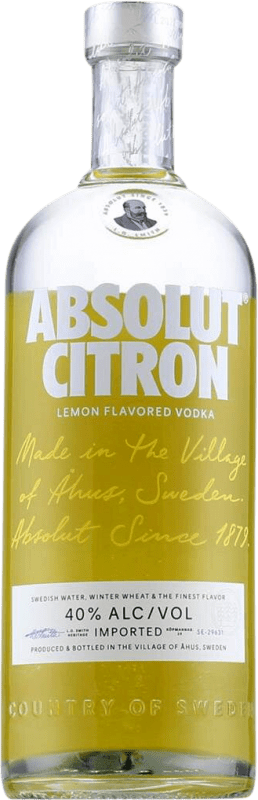 19,95 € | Vodka Absolut Suède 1 L Citron