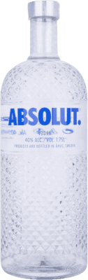 伏特加 Absolut Glimmer Led Light Edition 特别的瓶子 1,75 L