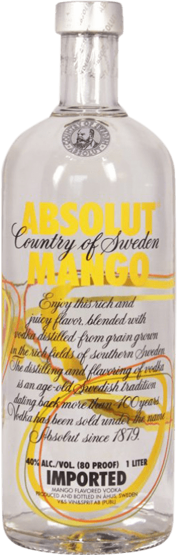 17,95 € | Vodka Absolut Suède 1 L Mango — Mangue