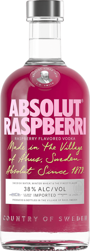 16,95 € | Vodca Absolut Raspberri Suécia 70 cl