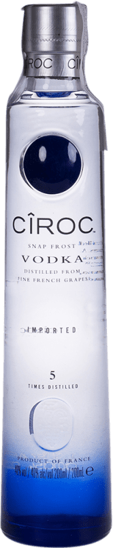 6,95 € Envio grátis | Vodca Cîroc Garrafa Miniatura 5 cl