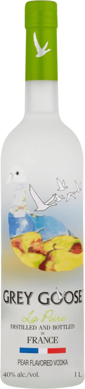 Envio grátis | Vodka Grey Goose França 1 L Poire — Pêra Envio grátis | Vodka Grey Goose França 1 L Poire — Pêra