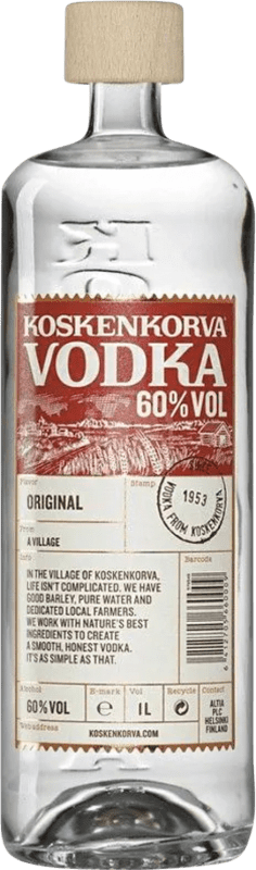 Kostenloser Versand | Wodka Koskenkorva 013. 60% Finnland 1 L