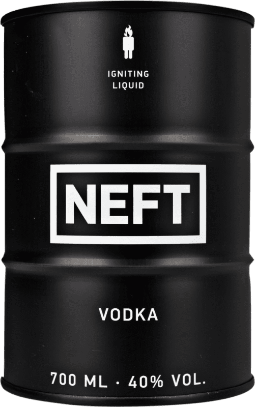 81,95 € Free Shipping | Vodka Neft. Black Barrel