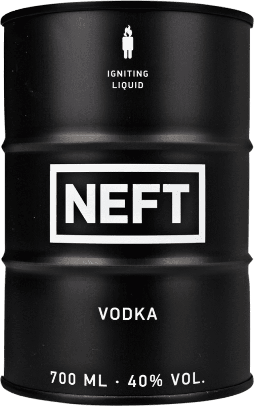 42,95 € | Vodka Neft. Black Barrel Russia 70 cl