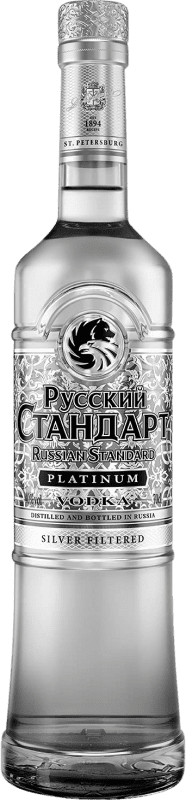 12,95 € | Vodka Russian Standard Platinum — Édition Platine Russie 70 cl