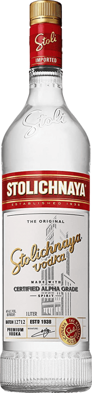 22,95 € | Vodka Stolichnaya Federação Russa 1 L