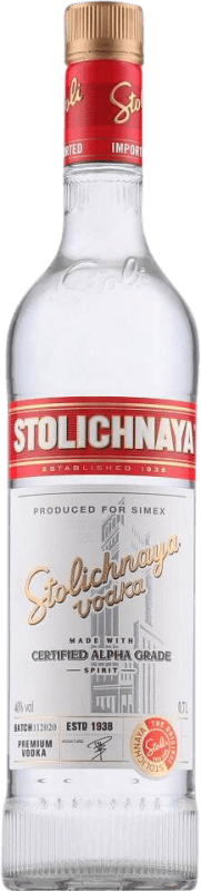 12,95 € | ウォッカ Stolichnaya ロシア連邦 70 cl