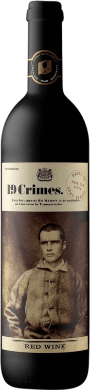 17,95 € Envío gratis | Vino tinto 19 Crimes Red Blend Crianza