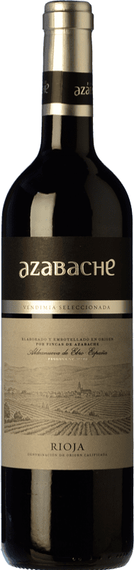 Бесплатная доставка | Красное вино Fincas de Azabache VS Vendimia Seleccionada — Отборный урожай Crianza — Крианса D.O.Ca. Rioja Ла-Риоха Испания 75 cl