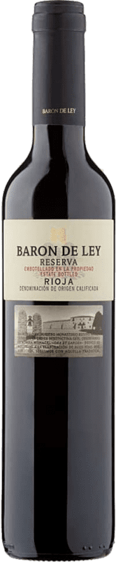 4,95 € Free Shipping | Red wine Barón de Ley Reserve D.O.Ca. Rioja Medium Bottle 50 cl