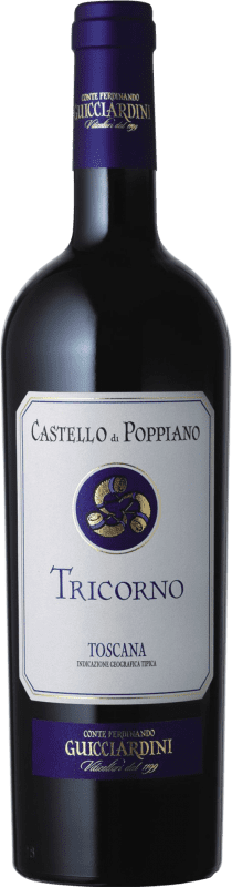 34,95 € | 红酒 Castello di Poppiano. Tricorno D.O.C. Italy 意大利 75 cl