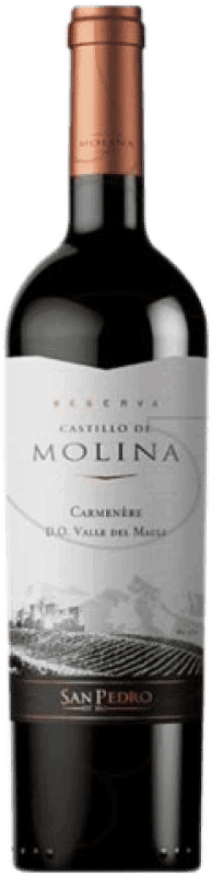 8,95 € | Vinho tinto Castillo de Molina Reserva Chile 75 cl