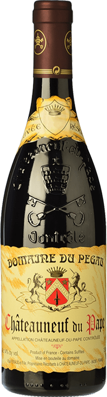 Free Shipping | Red Wine Domaine du Pégau A.O.C. Châteauneuf-du-Pape France Syrah — Shiraz, Garnacha — Grenache, Monastrell 75 cl