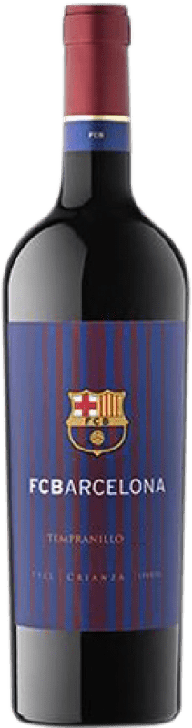 Free Shipping | Red Wine Fútbol Club Barcelona Crianza — Aged D.O. Catalunya Catalonia Spain Tempranillo 75 cl