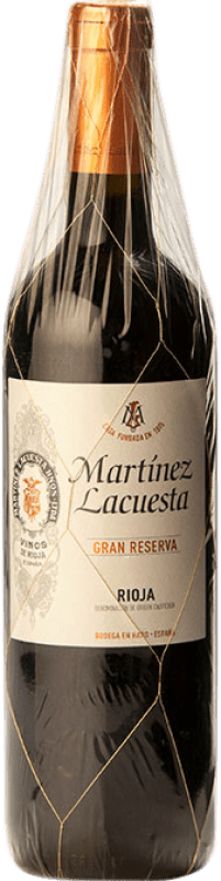 29,95 € | Красное вино Martínez Lacuesta Гранд Резерв D.O.Ca. Rioja Ла-Риоха Испания Tempranillo, Graciano, Mazuelo 75 cl